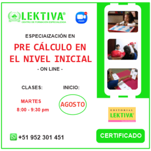 PRE CÁLCULO EN EL NIVEL INICIAL - On Line