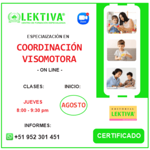 COORDINACIÓN VISOMOTORA - On Line -