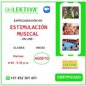 ESTIMULACIÓN MUSICAL - Metodología Europea - On Line